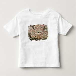 T-shirt Pour Les Tous Petits Vue de la ville de Damas