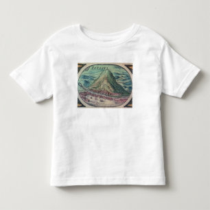 T-shirt Pour Les Tous Petits Vue de la ville de Potosi, Bolivie, avec son famo