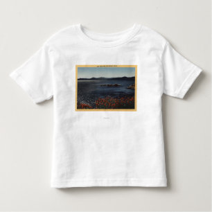 T-shirt Pour Les Tous Petits Vue de lac des rivages du nord