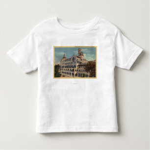 T-shirt Pour Les Tous Petits Vue de l'aile rotunda à l'auberge de mission
