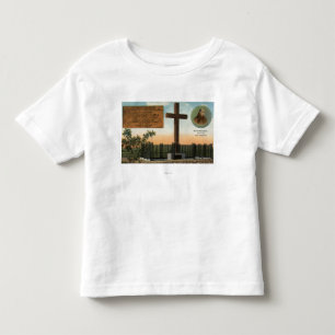 T-shirt Pour Les Tous Petits Vue de monument de Serra, vieille ville San Diego