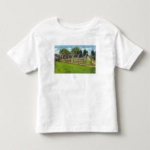 T-shirt Pour Les Tous Petits Vue de parc de Beardsley des jardins botaniques