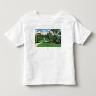 T-shirt Pour Les Tous Petits Vue de parc du congrès de l'hôtel grand des