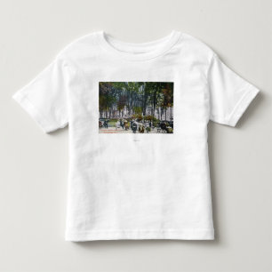 T-shirt Pour Les Tous Petits Vue de parc en croissant