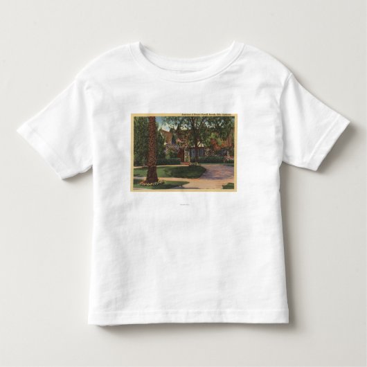 T-shirt Pour Les Tous Petits Vue de résidence d'Eleanor Powell (Devant)