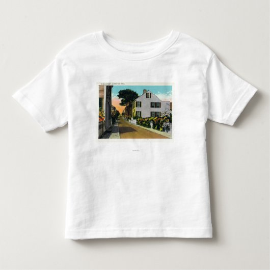 T-shirt Pour Les Tous Petits Vue de rue de coing (Devant)