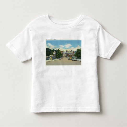 T-shirt Pour Les Tous Petits Vue de rue de l'eau (Devant)