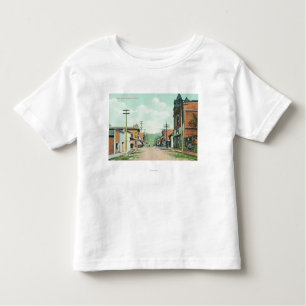 T-shirt Pour Les Tous Petits Vue de StreetRoseburg principal, OU