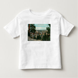 T-shirt Pour Les Tous Petits Vue de ville par les arbres
