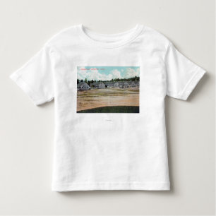 T-shirt Pour Les Tous Petits Vue des au sol de Presidio