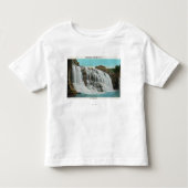 T-shirt Pour Les Tous Petits Vue des automnes d'arc-en-ciel (Devant)