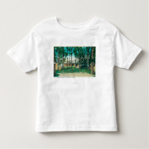 T-shirt Pour Les Tous Petits Vue des automnes de touristes municipaux de