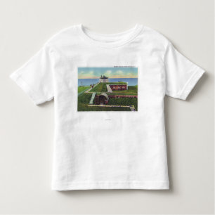 T-shirt Pour Les Tous Petits Vue des quarts de dirigeant dans le vieux château