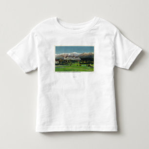 T-shirt Pour Les Tous Petits Vue d'hôtel de Mt Washington, gamme présidentiel
