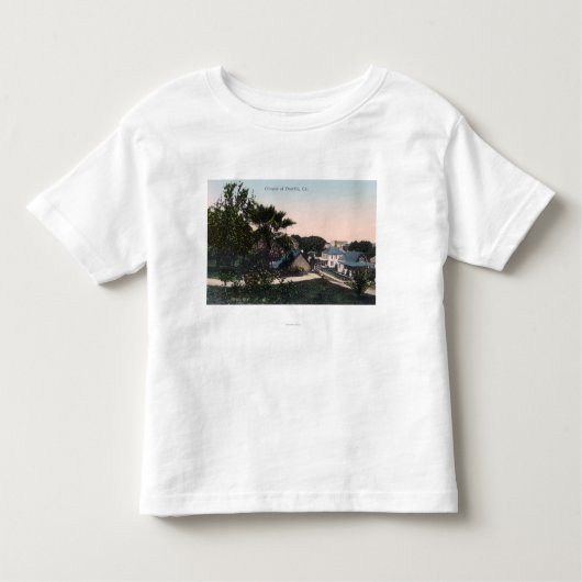T-shirt Pour Les Tous Petits Vue d'Oroville ResidencesOroville, CA (Devant)
