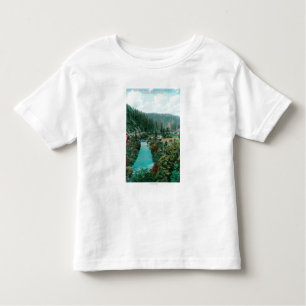T-shirt Pour Les Tous Petits Vue du canyon du fleuve Sacramento sur le PS