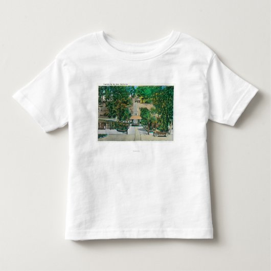 T-shirt Pour Les Tous Petits Vue du Capitola StepsCapitola, CA (Devant)