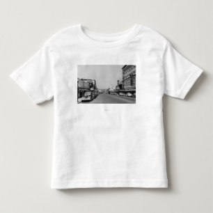 T-shirt Pour Les Tous Petits Vue du centre de Chehalis, photographie de