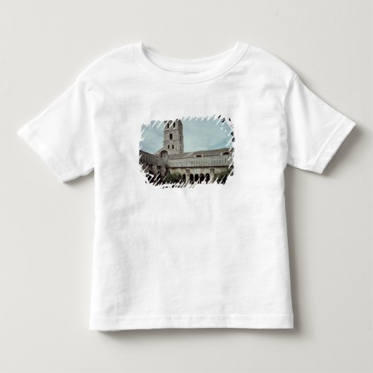 T-shirt Pour Les Tous Petits Vue du cloître (Devant)