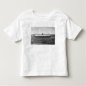 T-shirt Pour Les Tous Petits Vue du ferry de Quinault (Devant)