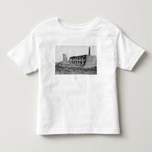 T-shirt Pour Les Tous Petits Vue du feu d'Astoria, Orégon d'Astoria nationale.