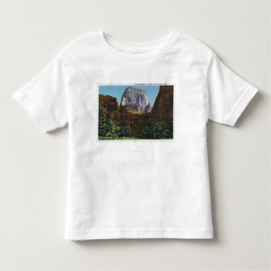 T-shirt Pour Les Tous Petits Vue du grand trône blanc (Devant)