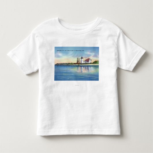 T-shirt Pour Les Tous Petits Vue du long phare de point (Devant)