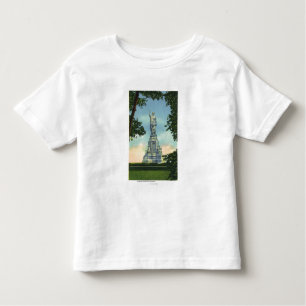 T-shirt Pour Les Tous Petits Vue du monument d'ancêtres # 2