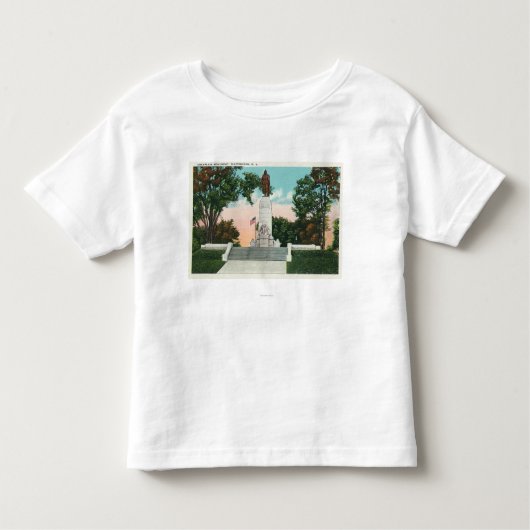 T-shirt Pour Les Tous Petits Vue du monument de Champlain (Devant)