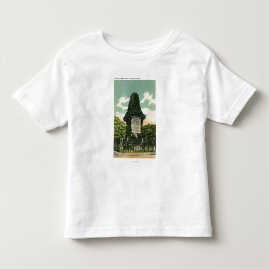T-shirt Pour Les Tous Petits Vue du monument des soldats (Devant)