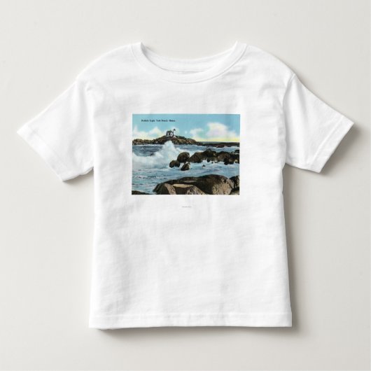 T-shirt Pour Les Tous Petits Vue du phare de protubérance (Devant)