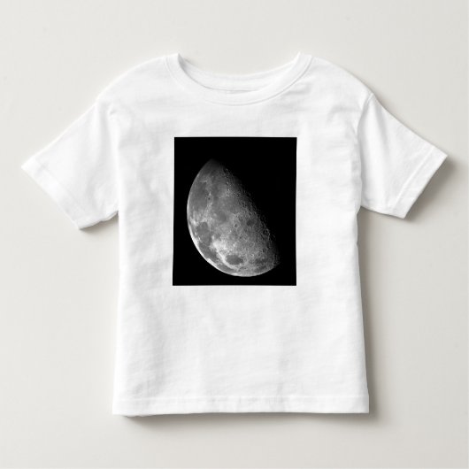 T-shirt Pour Les Tous Petits Vue du pôle nord de la Lune (Devant)