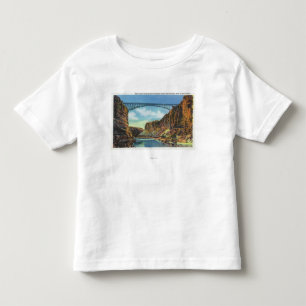 T-shirt Pour Les Tous Petits Vue du pont de Navajo au ferry de Lee