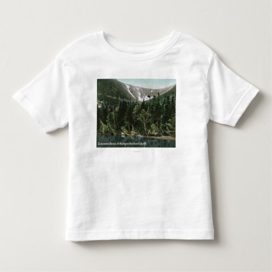 T-shirt Pour Les Tous Petits Vue du ravin de Tuckermans, Mt. Washington (Devant)