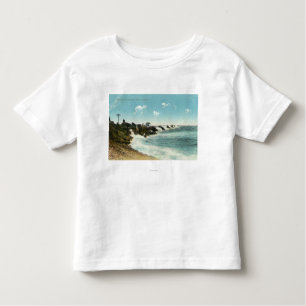 T-shirt Pour Les Tous Petits Vue du surf et du brise-lames