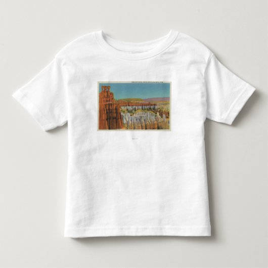 T-shirt Pour Les Tous Petits Vue du temple d'Osiris (Devant)