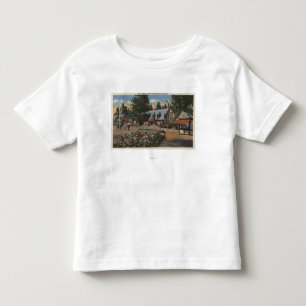 T-shirt Pour Les Tous Petits Vue du village