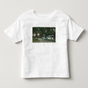 T-shirt Pour Les Tous Petits Vue d'un camp militaire des USA
