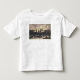 T-shirt Pour Les Tous Petits Vue d'un feu au palais de Whitehall