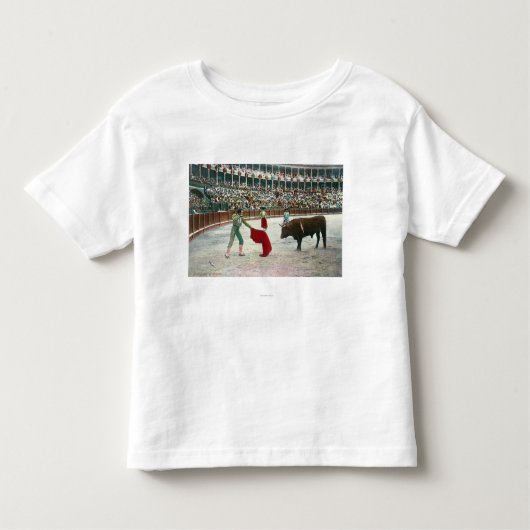 T-shirt Pour Les Tous Petits Vue d'un Matador environ pour massacrer le (Devant)