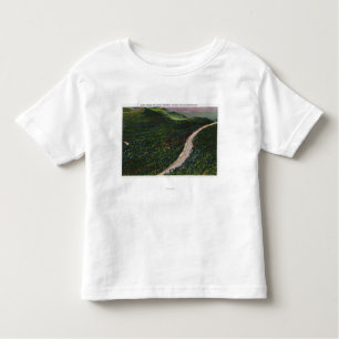 T-shirt Pour Les Tous Petits Vue d'une catégorie raide sur Hwy commémoratif