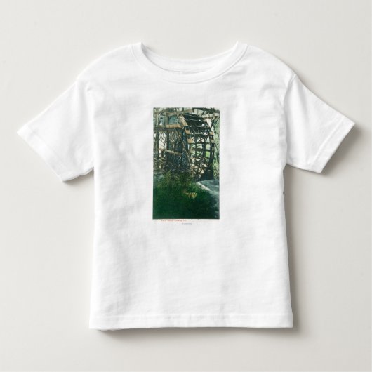T-shirt Pour Les Tous Petits Vue d'une eau WheelRedding, CA (Devant)