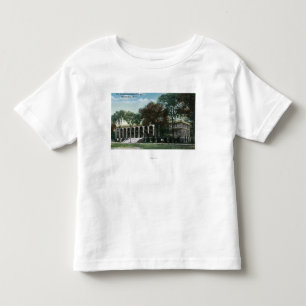 T-shirt Pour Les Tous Petits Vue extérieure de gymnase d'université des