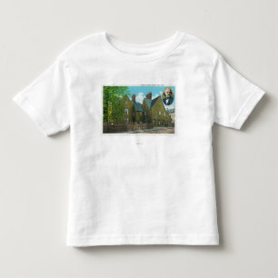 T-shirt Pour Les Tous Petits Vue extérieure de la Chambre de sept pignons # 2