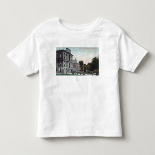T-shirt Pour Les Tous Petits Vue extérieure de la Chambre de Tribunal du Comt