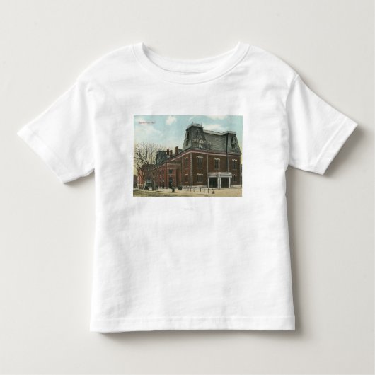 T-shirt Pour Les Tous Petits Vue extérieure de la convention hall (Devant)