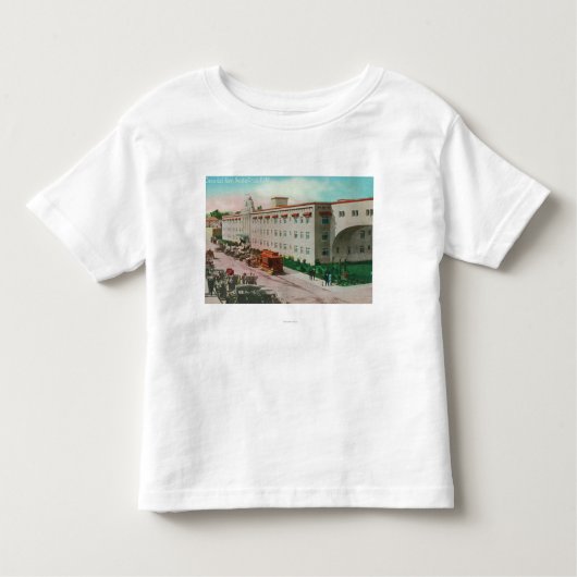 T-shirt Pour Les Tous Petits Vue extérieure de la maison del Rey # 2 (Devant)