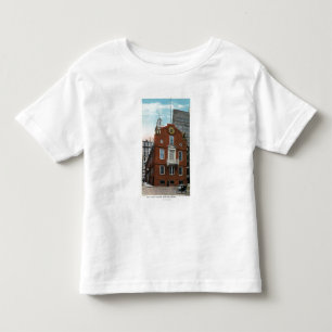 T-shirt Pour Les Tous Petits Vue extérieure de la vieille Chambre d'état # 2