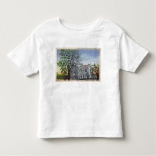 T-shirt Pour Les Tous Petits Vue extérieure de l'église de St Mary