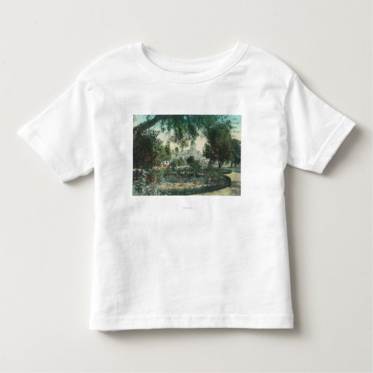 T-shirt Pour Les Tous Petits Vue extérieure de l'hôtel de péninsule (Devant)